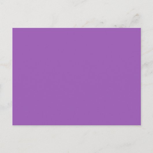Lavendel Paarse Glanzende Briefkaart voor Speciale (Voorkant)