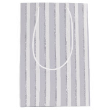 Lavendel Paarse Glitter Strepen Bruids-