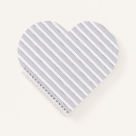 Lavendel Paarse Glitter Strepen   Notitieboek