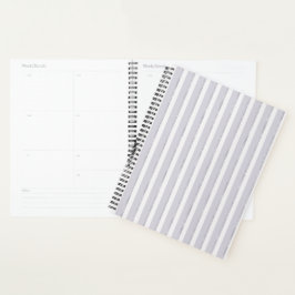 Lavendel Paarse Glitter Strepen   Planner