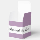 Lavendel Paarse high-end effen kleur Bedankdoosjes (Geopend)