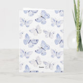 Lavendel Paarse Ice Cream Cones Verjaardag Kaart (Achterkant)