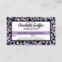 Lavendel Paarse luipaard Lash & make-up afspraak