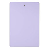 Lavendel Paarse Moderne Script Meisjesachtige Mono Mini Klembord (Achterkant)