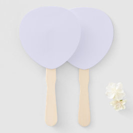 Lavendel Paarse Paddle Fan voor Elegante Gebeurten Handwaaier