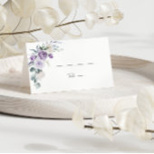 Lavendel Paarse pioen witte rozen Kaart