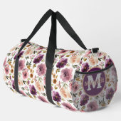 Lavendel Paarse roze bloemige Rozen groot Plunjezak (Rechterhoek)