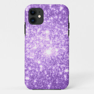 Lavendel Paarse sterren Case-Mate iPhone Case