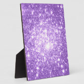 Lavendel Paarse sterren Fotoplaat (Zijkant)