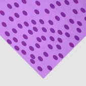Lavendel Paarse Stippen Tissuepapier (Detail)
