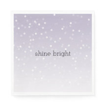 Lavendel Paarse witte bokeh Confetti