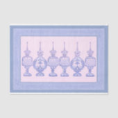 Lavendel Parfum Flessen Karaffen AD8 Decoupage Tissuepapier (Voorkant)
