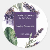 Lavendel Parfum Label (Voorkant)