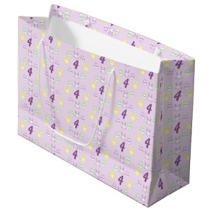 Lavendel Pasen 4e verjaardag Groot Cadeauzakje