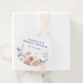 Lavendel Pastel Lente Bloemachtig Bruiloftsfeest Bedankjes Labels (In situ)