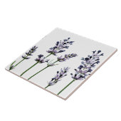 Lavendel | Pastel Paarse bloemen Tegeltje (Zijkant)