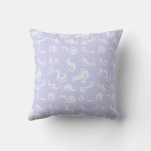 Lavendel Pastel Wervelend Abstract Kussen