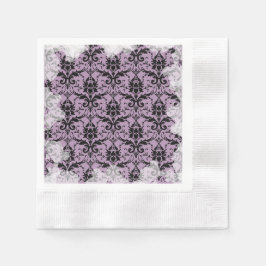 Lavendel Pastel Zachte Grunge Thee Feest Servetten