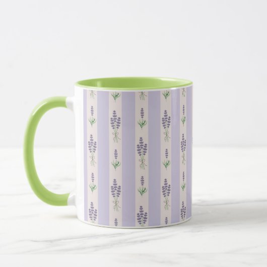 Lavendel Patroon Mok (Links)