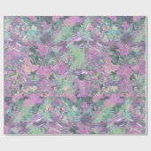 Lavendel patroon wrapping papier (Vlak)