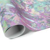 Lavendel patroon wrapping papier (Rol Hoek)