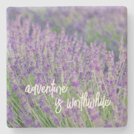 Lavendel Photo Home Decor met Reisofferte Stenen Onderzetter
