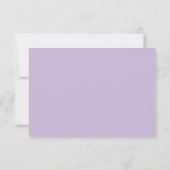 Lavendel Pioen Trouwdatumkaart Save The Date (Achterkant)