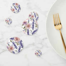 Lavendel Pioen Waterverf Bloem Tuin  Confetti