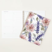 Lavendel Pioen Waterverf Bloem Tuin Planner (Display)