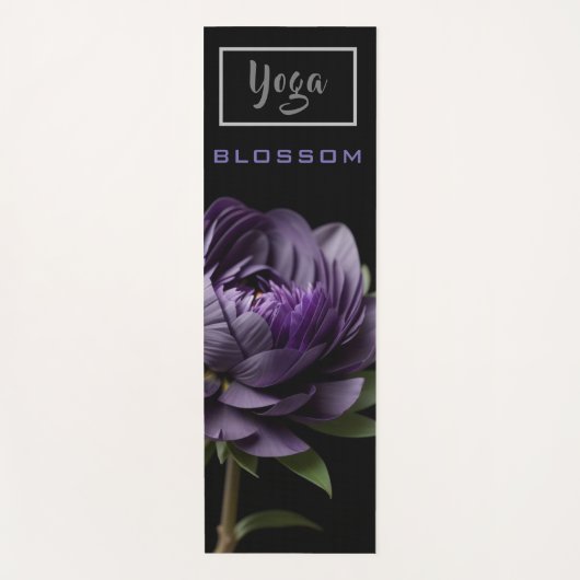 Lavendel pioen - Yoga mat (Voorkant)
