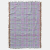 Lavendel Plaid Harmonie  Deken (Voorkant Verticaal)
