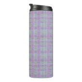 Lavendel Plaid Harmonie Thermosbeker (Geroteerd rechts)
