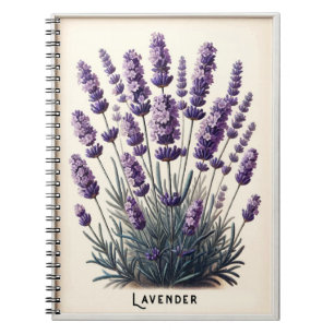 Lavendel Plant Bloemen Kruidenjournaal Notitieboek
