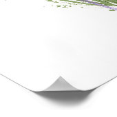 Lavendel Poster (Hoek)