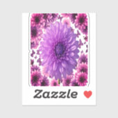 Lavendel Power Vinyl Sticker – Kalmerend Paars  (Vel)
