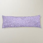 Lavendel Prinses Glitter #1 (Faux Glitter) Lichaamskussen (Achterkant)