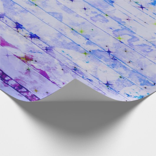 Lavendel Print Wrapping Papier (Hoek)