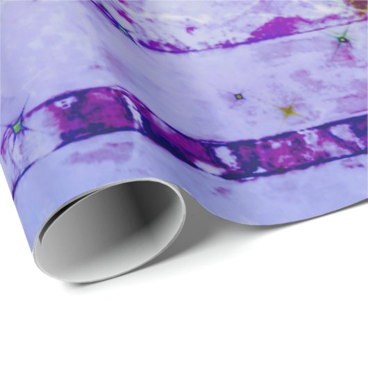 Lavendel Print Wrapping Papier (Rol Hoek)