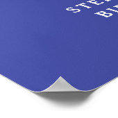 Lavendel Proost op 100 jaar Verjaardag Welkom Poster (Hoek)