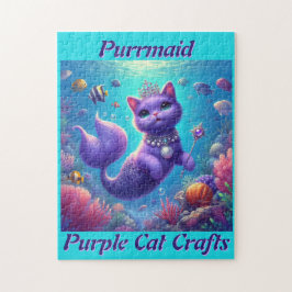 Lavendel Purrmaid Legpuzzel