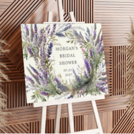 Lavendel Regal Bloemen Vrijgezellenfeest Welkomstb Poster