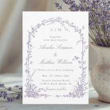 Lavendel Romantische Botanische Boog Tuin Bruiloft