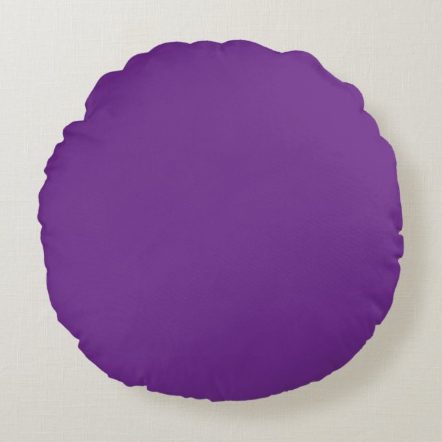 Lavendel Rond Kussen (Voorkant)
