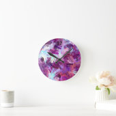 LAVENDEL RONDE KLOK (Huis)