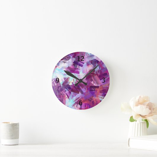 LAVENDEL RONDE KLOK (Huis)