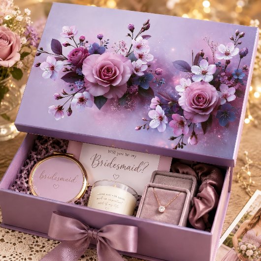 Lavendel Roos Bloesem Boeket Decoupage Tissuepapier