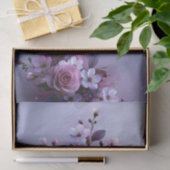 Lavendel Roos Bloesem Boeket Decoupage Tissuepapier (Geschenk)