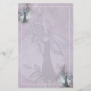 Lavendel Roos Fee Papierwinkel door Molly Harrison Briefpapier