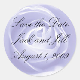 Lavendel Roos, Save the Date Sticker