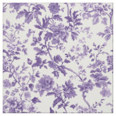 Lavendel Roos Toile Patroon Stof (Swatch)